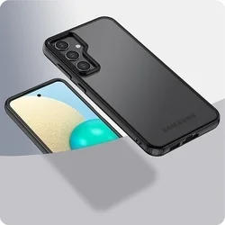 Motorola Edge 60 Fusion 5G telefontok - Tech-Protect Magmat - matt fekete műanyag hátlap tok, szilikon kerettel-2