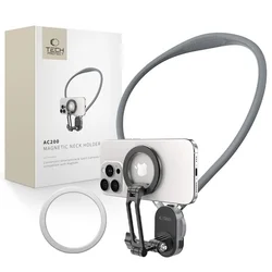 Tech- Protect AC200 - nyakba akasztható tartó - MagSafe / GOPRO / DJI kompatibilis, szürke-5