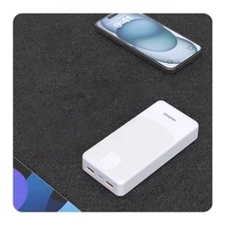 Dudao K10Pro - 2USB / Type-C (USB-C) fehér powerbank 20000 mAh-2