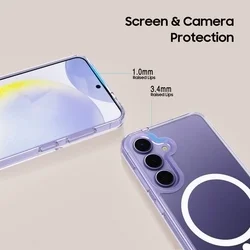 Telefontok Samsung Galaxy S25 Edge - Tech-Protect Magflex - MagSafe kompatibilis átlátszó hátlap tok-4