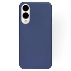 Samsung Galaxy S25 Edge telefontok - kék szilikon hátlap tok-1