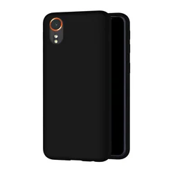 Samsung Galaxy Xcover 7 5G telefontok - fekete szilikon hátlap tok-3