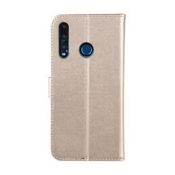 Telefontok Huawei P Smart+ 2019 (P Smart plus 2019) - kinyitható tok - arany-3