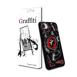 iPhone 16e Telefontok - Graffiti No.193 mintás szilikon tok-2