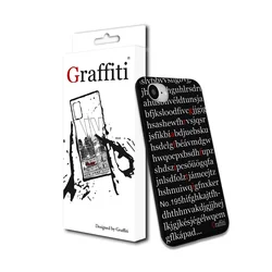 iPhone 16e Telefontok - Graffiti No.195 mintás szilikon tok-3