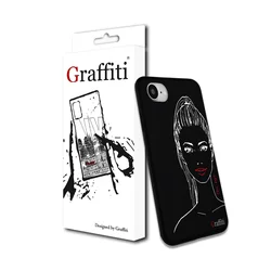 iPhone 16e Telefontok - Graffiti No.197 mintás szilikon tok-3