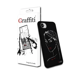 iPhone 16e Telefontok - Graffiti No. 207 mintás szilikon tok-2