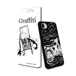 iPhone 16e Telefontok - Graffiti No. 210 mintás szilikon tok-2