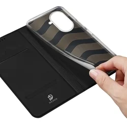 Telefontok Xiaomi POCO C71 - Dux Ducis fekete kinyitható tok-4