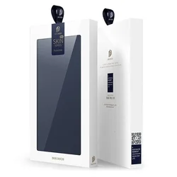 Samsung Galaxy M32 LTE / 4G - Dux Ducis kék flipcover tok-5
