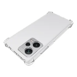 Xiaomi Redmi Note 12 5G telefontok - átlátszó ütésálló hátlap tok ﻿-2