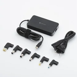 Forcell F-Energy E856 - laptop hálózati töltő, 6db csatlakozóval, 65W-1