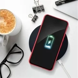 iPhone 17 telefontok - piros szilikon hátlap tok ﻿-3