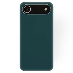 iPhone 17 Air telefontok - zöld szilikon hátlap tok ﻿-2