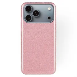 iPhone 17 Pro telefontok - Pink Shiny hátlap tok-1