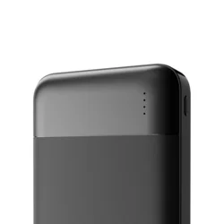 Dudao K18 - USB / Type-C (USB-C) / MicroUSB fekete powerbank, 10000 mAh-1
