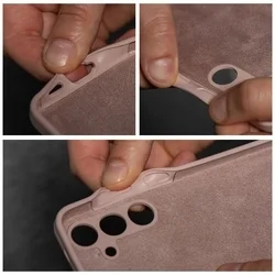 Telefontok Honor 400 Lite - 2mm-es púder pink szilikon tok-3