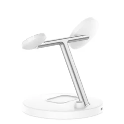 Tech- Protect QI15W-A35 - 3in1 fehér vezeték nélküli (Wireless) töltőpad - iPhone, AirPods és Apple Watch-3