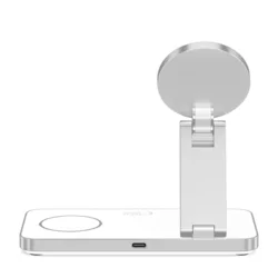 Tech- Protect QI15W-A47 - 3in1 fehér vezeték nélküli (Wireless) töltőpad - iPhone, AirPods és Apple Watch ﻿-4