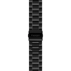 Okosóra szíj - Samsung Galaxy Watch8 / Watch8 Classic fémszíj - Spigen Modern Fit fekete fémszíj (20 mm szíj szélesség)-4