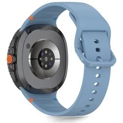 SAMSUNG GALAXY WATCH 8 / CLASSIC (40 / 44 / 46 MM) - TECH-PROTECT Sport - világoskék szilikon szíj-1