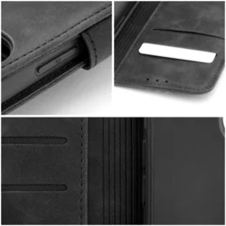 Telefontok Samsung Galaxy Xcover7 5G  - Forcell Tender - fekete ráhajtófüles könyvtok-6