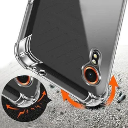 Telefontok Samsung Galaxy Xcover7 5G - Ütésálló átlátszó hátlap tok-2