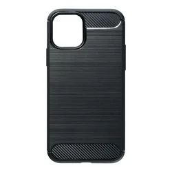 Telefontok Honor X6b - Carbon Fiber - fekete szilikon hátlap tok-1