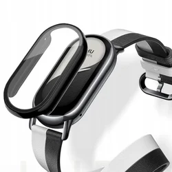 Xiaomi Smart Band 10 / NFC - Tech-Protect Defense - fekete műanyag/üveg védő tok-1