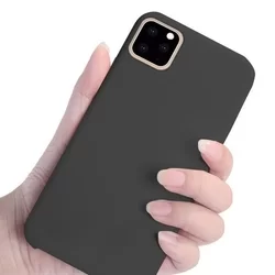 iPhone 11 Telefontok - fekete szilikon tok-1