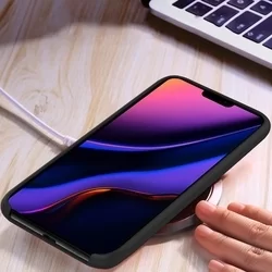 iPhone 11 Telefontok - fekete szilikon tok-4
