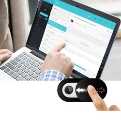 Kamera takaró: Tech- Protect Cam Fit+ - öntapadós kamera takaró, fekete (3db)-4