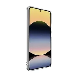 Telefontok Xiaomi Redmi Note 14 5G - 2mm-es átlátszó szilikon hátlap tok-1