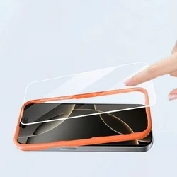 Üvegfólia iPhone 17 Pro - TECH-PROTECT Supreme - 2 db üvegfólia + 1db kamera üvegfólia-2