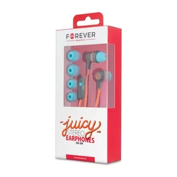 Forever JSE-200 Headset- narancssárga-kék stereo headset-2