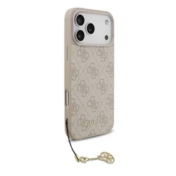 Telefontok iPhone 17 Pro - Guess 4G Charm Tone on Tone Pink hátlap tok-2