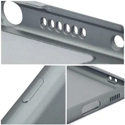 Telefontok Xiaomi Redmi 15 4G/LTE - Metalic - szürke szilikon hátlap tok-2