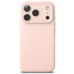 Telefontok iPhone 17 Pro Max - RINGKE Silicone Magnetic Magsafe - púder pink hátlap tok-2
