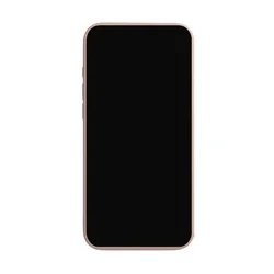 Telefontok iPhone 17 - MagSafe kompatibilis púder pink szilikon hátlap tok-2