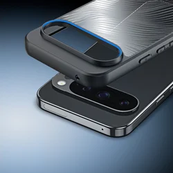 Telefontok Google Pixel 10 - DUX DUCIS Aimo - átlátszó hátlap tok, fekete kerettel-7