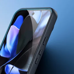 Telefontok Google Pixel 10 Pro - DUX DUCIS Aimo - átlátszó hátlap tok, fekete kerettel-8