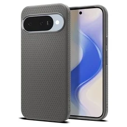 Telefontok Google Pixel 10 - SPIGEN Liquid Air szürke MAGSAFE hátlap tok-5