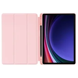Samsung Galaxy Tab S10 Lite 10,9 coll Tablettok (SM-X400, SM-X406) - pink smart case ceruza tartóval-1