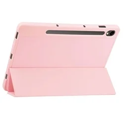 Samsung Galaxy Tab S10 Lite 10,9 coll Tablettok (SM-X400, SM-X406) - pink smart case ceruza tartóval-3
