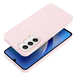 Telefontok Samsung Galaxy A17 5G - Frame - pink műanyag hátlap tok, szilikon kerettel-1
