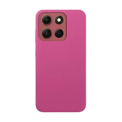 Telefontok Motorola Moto G86 5G - hot pink szilikon hátlap tok ﻿-1