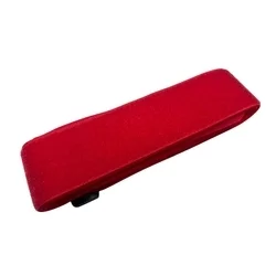Kiegészítő tartozék: Tépőzáras bőrönd pánt, piros -1