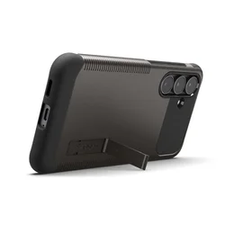 Telefontok Samsung Galaxy S25 FE - SPIGEN SLIM ARMOR MAGSAFE gunmetal szürke tok-3