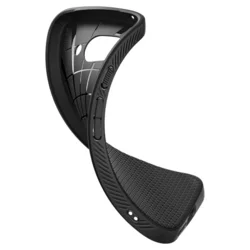 Telefontok Google Pixel 9a - SPIGEN Liquid Air matt fekete hátlap tok-7