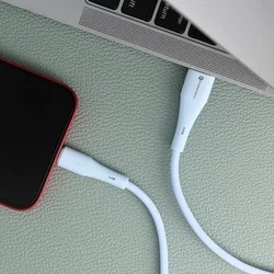 Kábel Forcell F-Energy C343 - USB / Lightning kék kábel, 1m / 2,4A-1